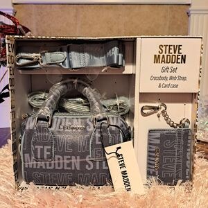 Steve Madden Blue Crossbody Bag Set